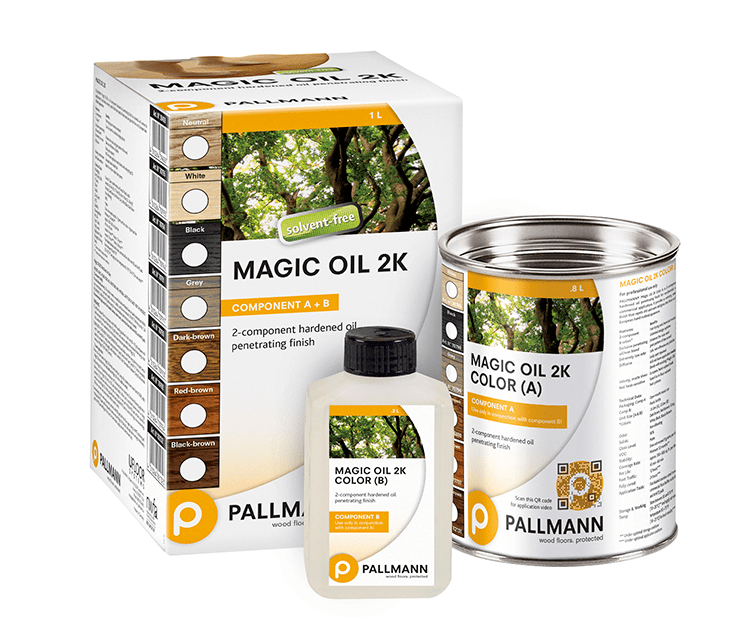 Three different sizes of Magic oil 2k