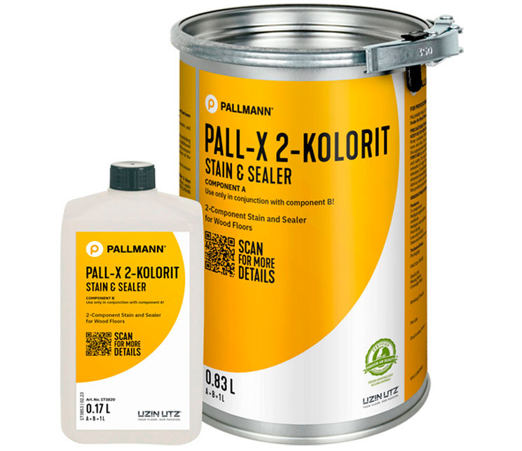 PALL-X 2-KOLORIT 2-Component Stain & Sealer for Wood Floors