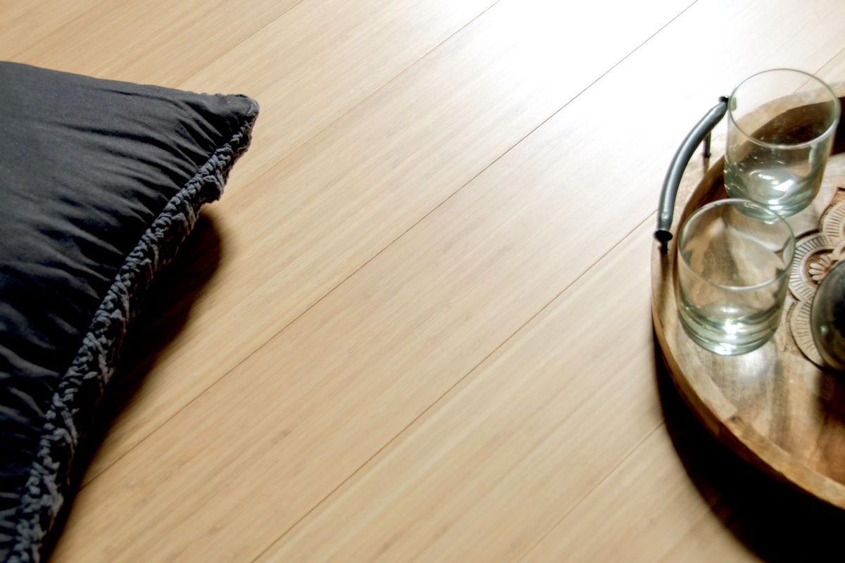 Engineered flooring construction selected for dimensional stability